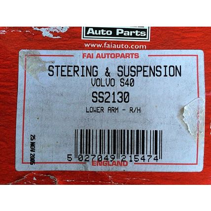 VOLVO S40 V40 Wishbone / Suspension Arm Link Rear Right 95 - 03 FAI SS2130