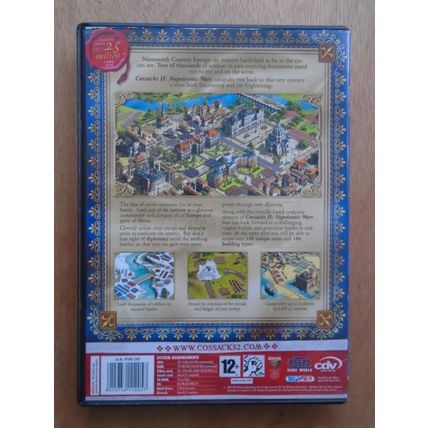 Cossacks II: Napoleonic Wars PC CD