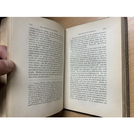 RARE* 1860 THOMAS DE QUINCEY "LETTERS TO A YOUNG MAN" ANTIQUE BOOK (P3)