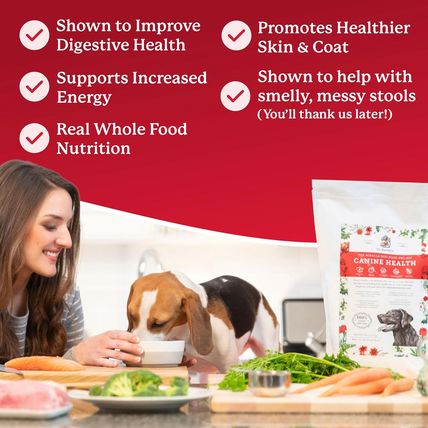 Dr. Harvey'S Canine Health Miracle Dog Food, Human Grade Dehydrated Base Mix for