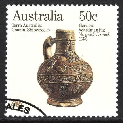 AUSTRALIA 1985: COASTAL SHIPWRECKS RELICS - 50c JUG USED (G12)