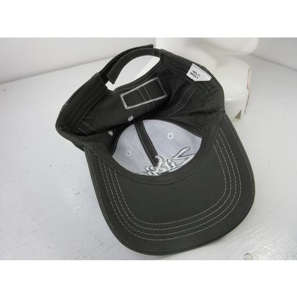 Zildjian 3D Embroidered Logo Baseball Dad Hat Cap Gray 100% Cotton Strapback