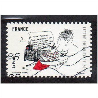 FRA 2009 (56c)(S/A) 'SOURIRES - NICOLAS(TYPEWRITER)' FINE USED (EBID21254)