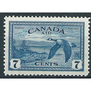 Canada 1946 SG407 7c Blue AIR Mounted Mint .. ..