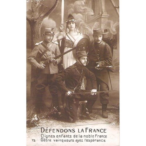 CARTE POSTALE - Patriotique - ref 114