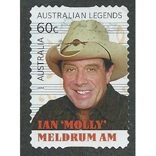 AUS 2013 60c (S/A) 'AUSTRALIAN LEGENDS-IAN MOLLY MELDRUM' FINE USED (EBID36-181)