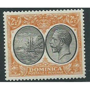 Dominica stamp sg77 hm sg 77