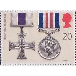 Great Britain 1990 Gallantry 20p Military Cross Unmounted Mint NHM SG 1520 stamp
