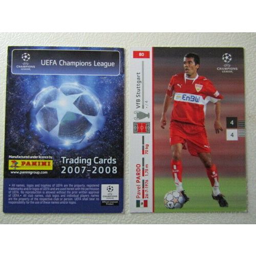 Panini UEFA 2007-2008 Champions League Football Card Variants (ef1)
