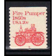 1908 20c Fire Pumper Fine MNH Dry Gum CNS 4 PA5710