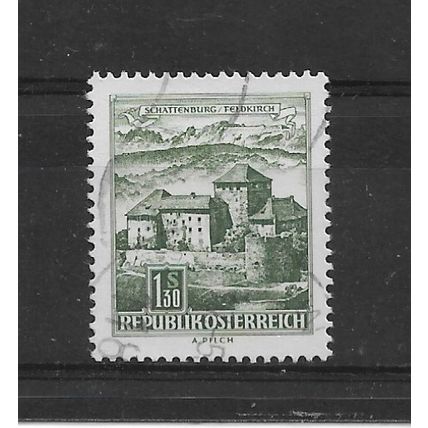 Austria.SG1305 1s 30 Schattenburg Castle.Fine Used.Aug22