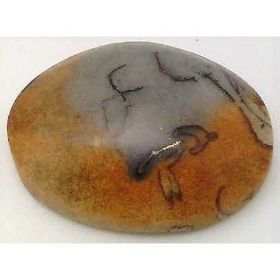 Squiggly Jasper Freeform Gemstone Cabochon 106