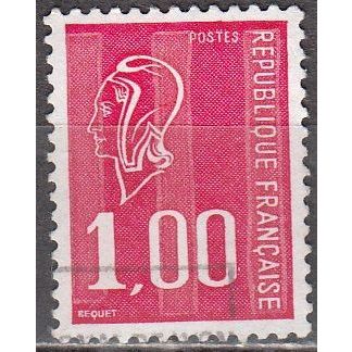 France 1976 Michel 1985A O Cote (2008) 1.00 € Marianne de Béquet