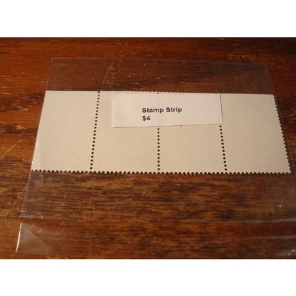 1969, Topps Stamps, Strip of 4 Stamps, WYNN/WAGNER ++