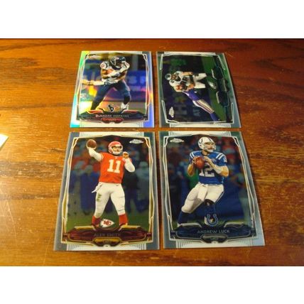 2014 Topps, Chrome, 15- Cards, Refractors, w/Rc's, Stars, GORE/COBB, ++