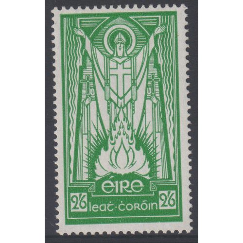 1943 Sg123 2s6d Emerald-Green (not Chalk) fine m/mint (G228)