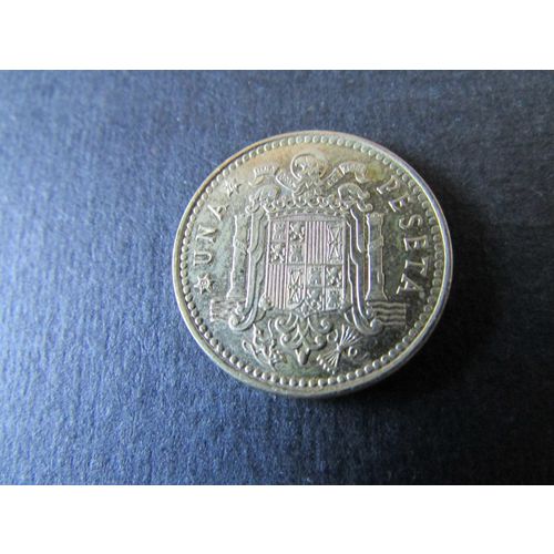 1966 SPAIN UNA PESETA FREE POST. R