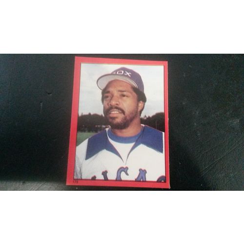 1982 Topps Stickers Card # 172 Ron LeFlore Excellent (5) Chicago White Sox