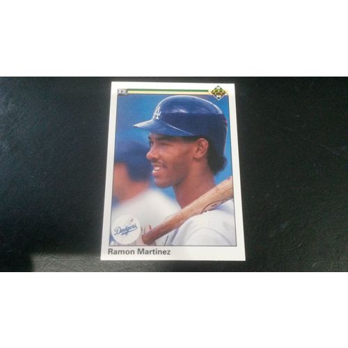 1990 Upper Deck Card # 675 Ramon Martinez Near Mint (7) Los Angeles Dodgers