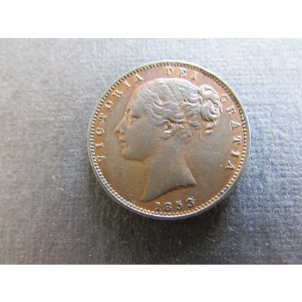 1853 QUEEN VICTORIA FARTHING.