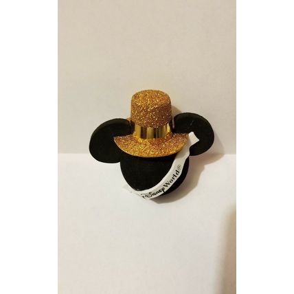 DISNEY'S MICKEY EARS GOLD HAT HAPPY NEW YEARS CAR TRUCK ANTENNA PENCIL TOPPER~NW