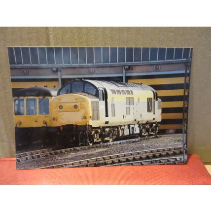 no 37-145 diesel engine photograph.. railway 10 x 15 cms. #