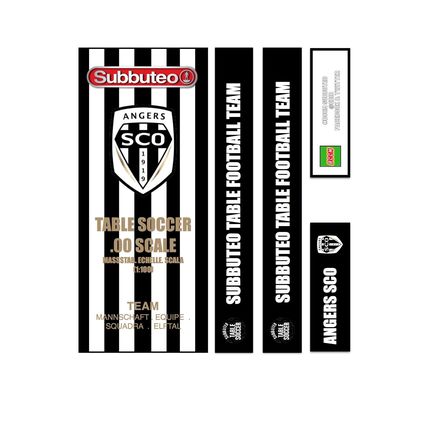 Table Football Subbuteo Box Label Angers SCO (FRA) 2021