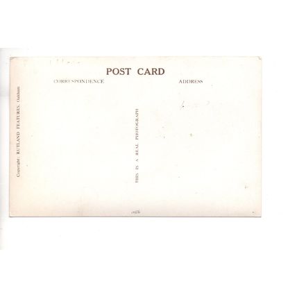 SUPERB REAL PHOTOGRAPHIC POSTCARD OF ST.MARY'S CHURCH ASHWELL RUTLAND (1798)