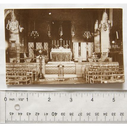 1928 postcard All Saints Church Inveraray