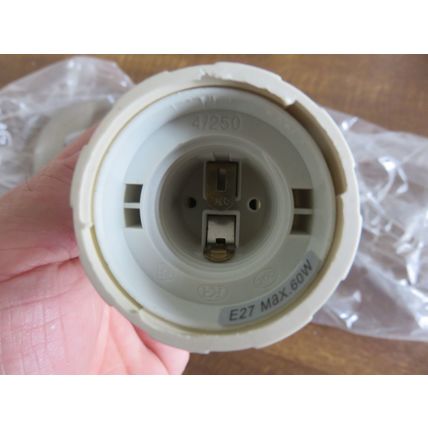 Eglo Troy3 Pendant Ceiling light ES E27 60W 60 Watt Nickel And Frosted