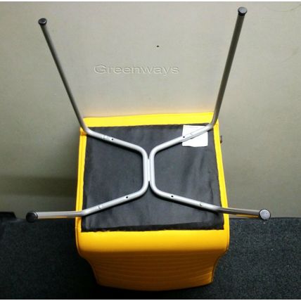 BEJOT Yellow Leather Office Chairs