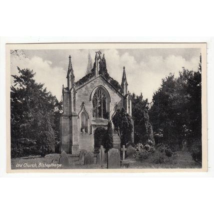 The Old Church Bishopthorpe Postcard near York North Yorkshire