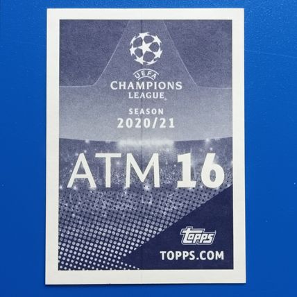 2020 Topps Champions League 20/21 Sticker ATM16 - João Félix