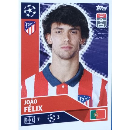 2020 Topps Champions League 20/21 Sticker ATM16 - João Félix
