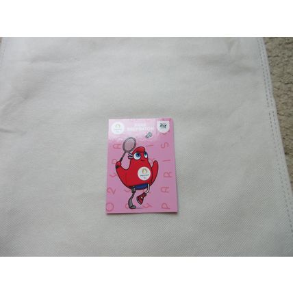 Panini Paris 2024 Olympics - 45 Mascots Para Badminton Trading Card