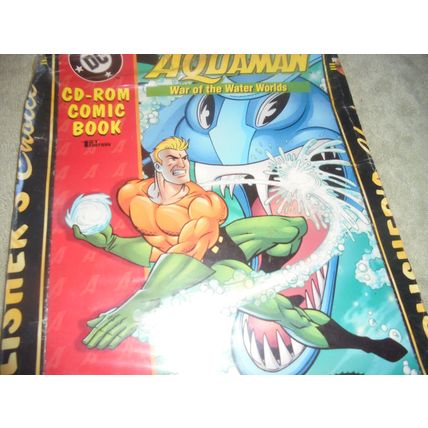 AQUAMAN: War of the Water Worlds CD-ROM! MIP! 1996 1st Edition! $13.00 Shipped!!