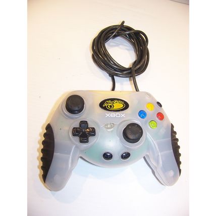 Mad Catz (4526) Macro Transparent White Wired Xbox Game Pad Controller