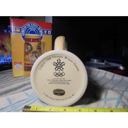 1988 SUMMER OLYMPIC GAMES SPECIAL EDITION STEIN, 1988!! MIB! $25.00 Shipped!!