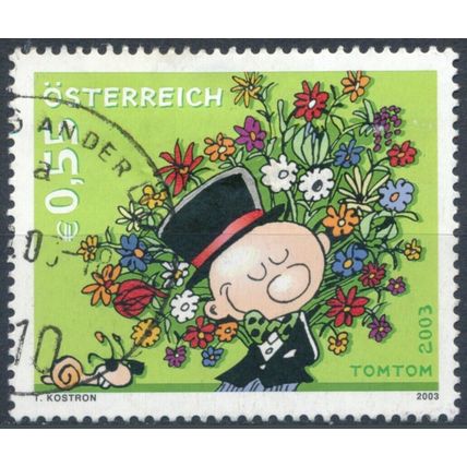Greeting Stamp - Austria 2003 - F H - MiNr 2444