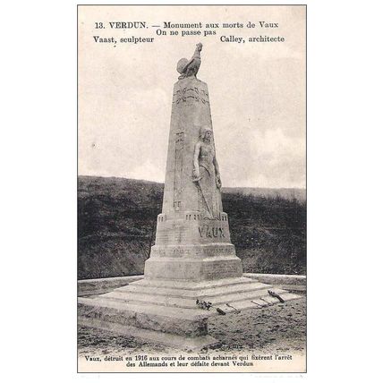 55 - Verdun - Monument aux mort de Vaux