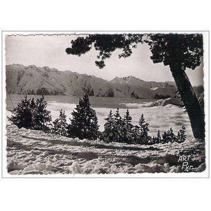 65 - Barèges - la mer de nuages et le pic D'Ardiden