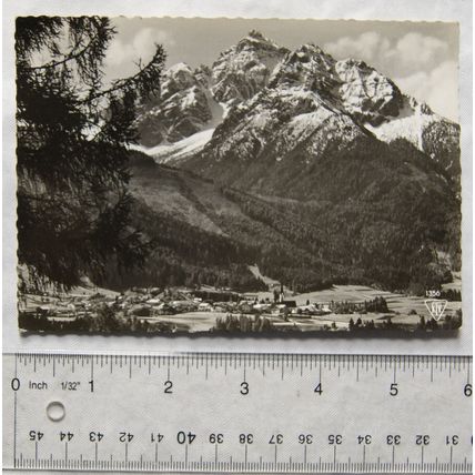 old postcard Stubaital Mieders