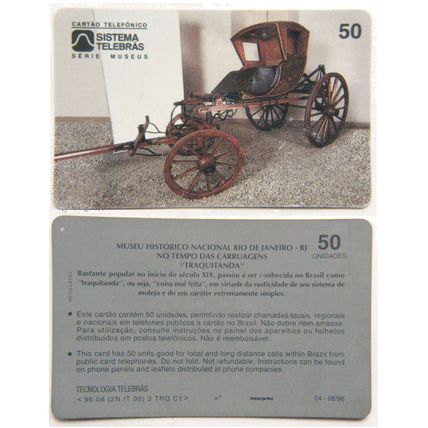 Brazil Phone Card - Museo Histórico Nacional