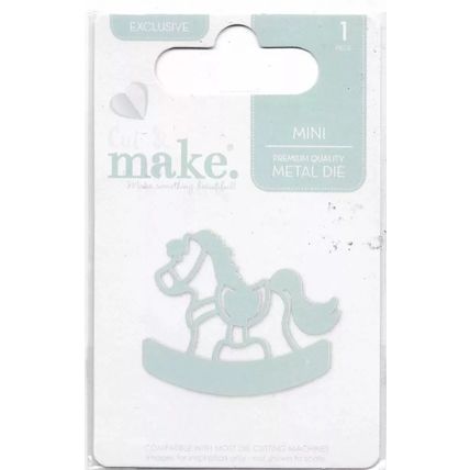 Cut & Make. Rocking Horse Die Set. Die Cutting Cardmaking Scrapbooking Crafts
