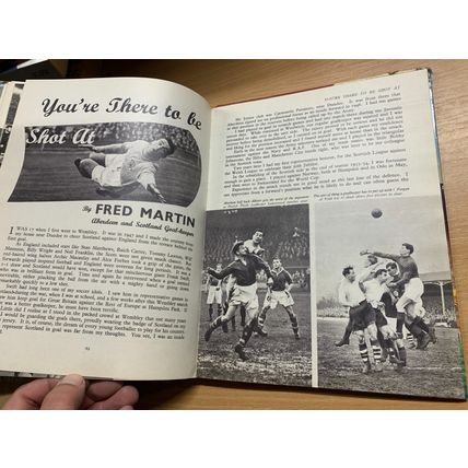 c1958 "THE BIG BOOK OF FOOTBALL CHAMPIONS" UK SOCCER HARDBACK BOOK (P4)