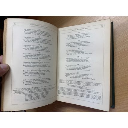 1870 "THE POETICAL WORKS OF JOHN DRYDEN" POETRY POEMS HARDBACK BOOK (P5)