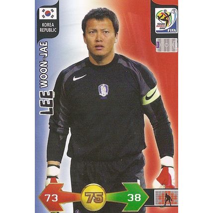 Panini's Adrenalyn XL FIFA World Cup 2010: Korea Rep., Goalkeeper - Lee (Woon-Ja