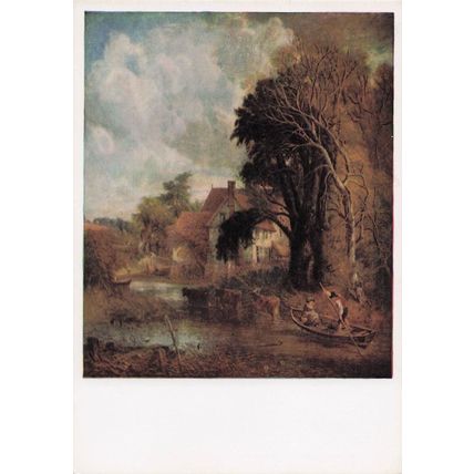 John Constable The Valley Farm Tate Gallery Painting Postcard