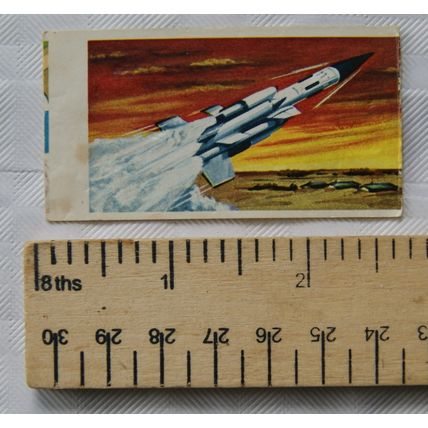 Lyons Maid All Systems Go card No. 14 Defender of the Skies