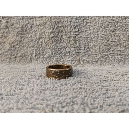 1979 Kennedy Half Dollars size 11 coin ring handmade mixed metals